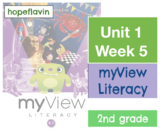 MyView Literacy SAVVAS 2nd grade Unit 1 Week 5 slides