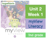 MyView Literacy SAVVAS 2nd grade Unit 2 Week 1 slides