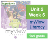 MyView Literacy SAVVAS 2nd grade Unit 2 Week 5 slides