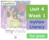 MyView Literacy SAVVAS 2nd grade Unit 4 Week 1 slides