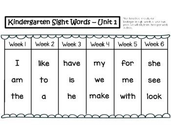 Preview of EDITABLE MyView Literacy Sight Word Lists