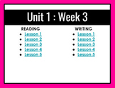 MyView Unit 1: Week 3