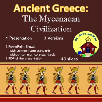 Preview of Ancient Greece: Mycenaean Civilization PowerPoint Presentation