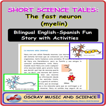 Preview of Myelin: SHORT SCIENCE TALES for Distance Learning