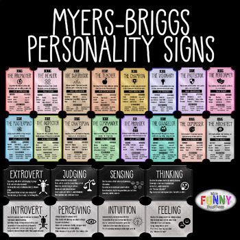 Preview of Myers-Briggs Personality Signs