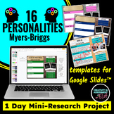 Myers Briggs Personality Type Test Project 1 Day Mini Rese