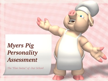 Preview of Myers Pig Personality Assessment