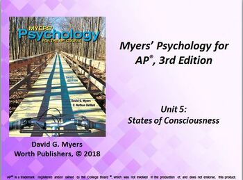 Myers’ Psychology for AP (3rd Edition, 2018) – Unit 5 PowerPoint