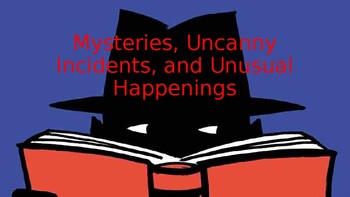 Preview of Mysteries and Unusual Happenings Lesson Powerpoint