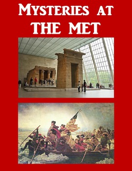 Preview of Mysteries at The Metropolitan Museum of Art Webquest Digital