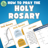 Mysteries of the Holy Rosary How To Pray Booklet with Acti