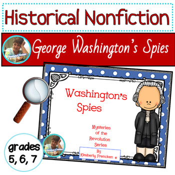 Preview of Mysteries of the Revolution: Reading Comprehension about Washington's Spies