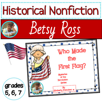 Preview of American Revolution Reading Comprehension: Who Made the First Flag?