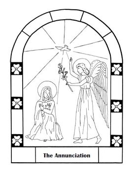 The Mysteries of the Rosary: An Adult Coloring Book