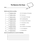 Mysteries of the Rosary Worksheet