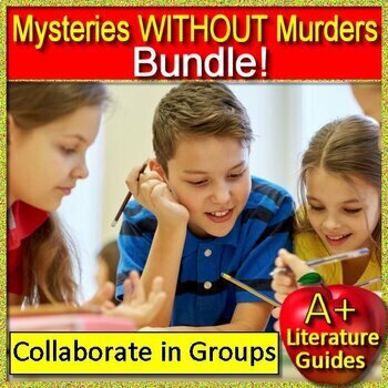 Preview of Mysteries without Murders -  15 Mystery Units -  Close Reading with Color-Coding