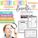 Mystery Activities Bundle | Escape Room | Graphic Organize