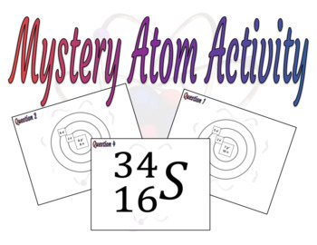 Preview of Mystery Atoms Activity