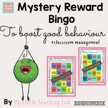 Preview of Mystery Behaviour Reward Bingo