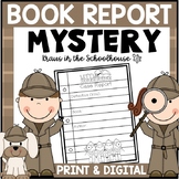 Mystery Book Report | Easel Activity Distance Learning