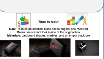 Preview of Mystery Box Lab | PPT, Guided Notes, & HW | Middle School Sci Curriculum (U0,L2)