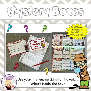 Mystery Boxes - Inferring Fun! by Imaginative Teacher