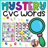 Mystery CVC Words - Kindergarten, First Grade