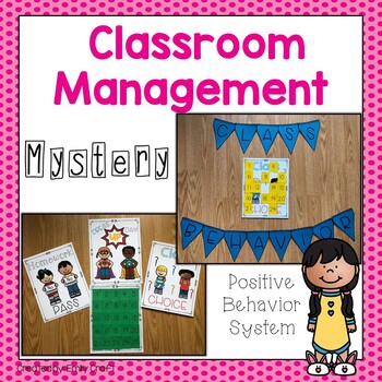 Preview of Mystery Classroom Management Fun (Positive Behavior System)