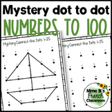 Mystery Connect the dots Dot to Dot numbers to 100 any language