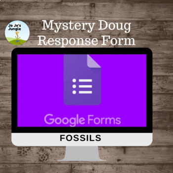Preview of Mystery Doug Response in Google™ Forms Rocks, Minerals & Fossils Lesson 2