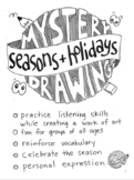 Mystery Drawings: seasons & holidays