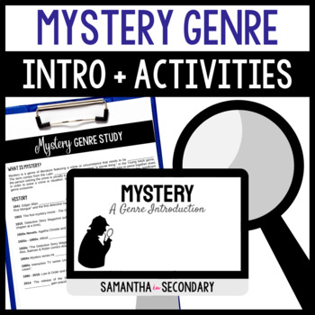 Preview of Mystery Genre Introduction and Activities