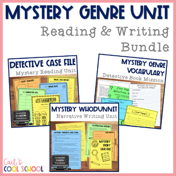 Preview of Mystery Genre Unit Bundle {Reading & Narrative Writing}