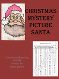Coordinate graphing- Plotting Points- Christmas Mystery pi