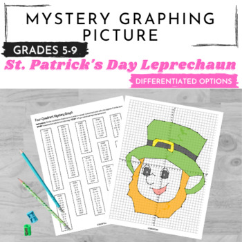 Preview of Mystery Graphing Picture: St. Patrick's Day