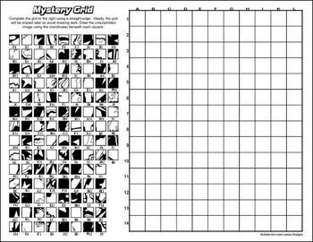 Mystery Grid Drawing Collection - American Presidents | TpT