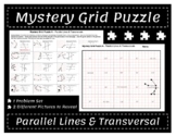 Mystery Grid Puzzle: ( Timon & Pumba ) Parallel Lines & Transversals
