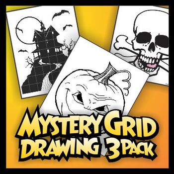 Preview of Mystery Grid Three-Pack 02 Halloween