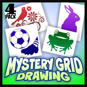Preview of Mystery Grid Bundle - Spring Silhouettes