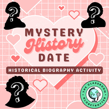 Preview of Mystery History Date - Valentine's Day - Fun Social Studies Research Activity