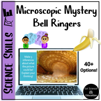 Preview of Mystery Inferencing Science Bell Ringers