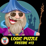 Mystery Logic Puzzle Brain Teaser Worksheet Activity Free - #13