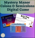 Mystery Manor! Colons & Semicolons - Escape Room With a Tw