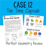 Mystery Math Geometry Review: The Time Capsule