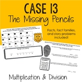 Mystery Math Multiplication and Division Review: The Missi