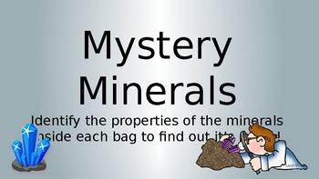 Preview of Mystery Mineral PowerPoint