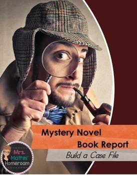 Preview of Mystery Novel Book Report (Case File) Project