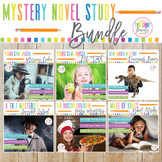Mystery Novel Study Bundle | Comprehension Questions | Dif