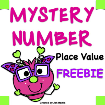 Preview of Mystery Number Place Value Game
