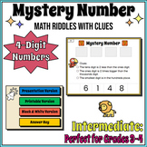 Mystery Number ✨ 4-Digit Math Riddles ✨ Difficulty: Intermediate